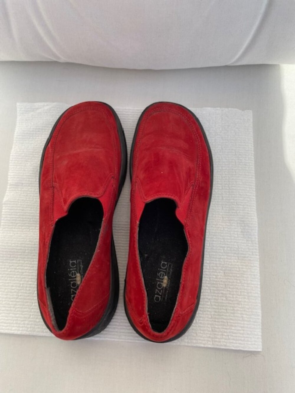 Women's Azaleia Mock Shoes in Brick Red